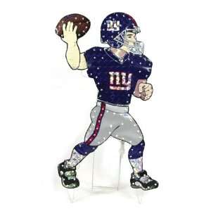   NFL New York Giants Animated Lawn Football Player Outdoor Yard Art