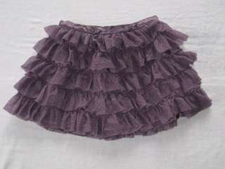 Baby Gap Covent Garden Tulle Ruffle Skirt 18 24 2 3 4 5 NWT Plum 