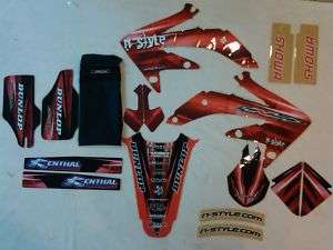 STYLE GRAPHICS,SEAT COVER PAINT 2005 08 HONDA CRF450  