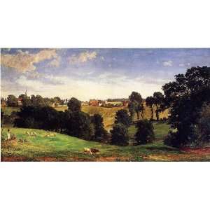   paintings   Jasper Francis Cropsey   24 x 14 inches   View of Stifford