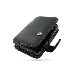   PDair Leather Case for HTC HD7 T9292   Book Type (Black) Electronics