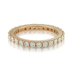   Gold Diamond Eternity Band Ring (GH, SI3 I1, 1.00 carat) Jewelry