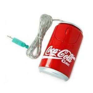  Coca Cola Coke USB Optical Mouse Red Electronics