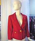 christian lacroix tomato red school boy jacket size 38 expedited