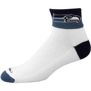 Reebok Seattle Seahawks Tri Color Quarter Socks  Sports 