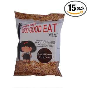 Good Good Eat Snack Ramen, Original, 3.52 Ounce (Pack of 15)  