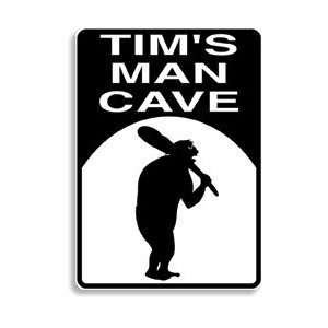  Personalized, custom made aluminum Man Cave Sign