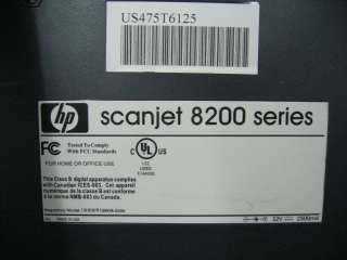 HP Scanjet 8250 Legal Size Flatbed Scanner  