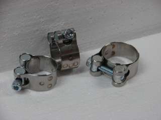 Clamps for 1 1/2 Pex crimp fittings no special tools  