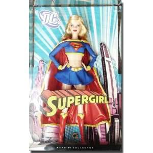  Barbie DC Comics Supergirl 12 in Blue Suite with Red Cape 