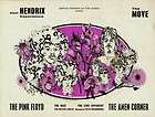 JIMI HENDRIX / PINK FLOYD 1967 U.K. TOUR CONCERT PROGRA