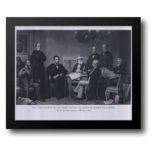  President Lincoln First Reading of the Emancipation 