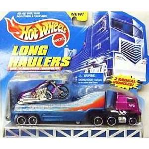 Mattel Hot Wheels Long Haulers Scorchin Scooter with Transport Truck