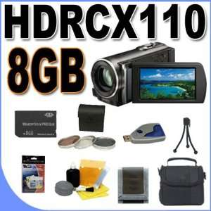  Sony HDR CX110 High Definition Handycam Camcorder (Black 