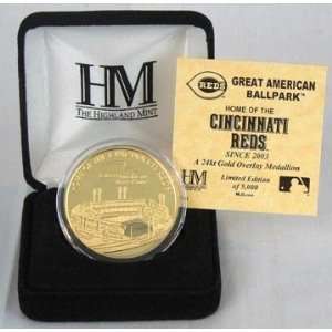 Great American Ballpark Gold Coin 