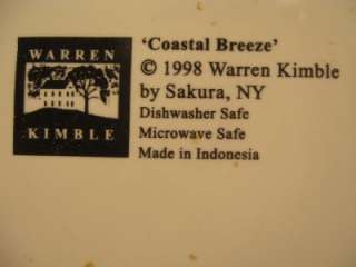 Sakure Warren Kimble COASTAL BREEZE Plate 1998 8 1/4  
