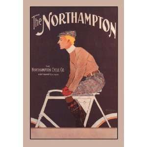  The Northhampton Cycle 12x18 Giclee on canvas