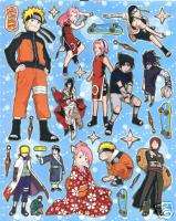Naruto Sticker Sheet ~Sasuke~ Haruno Sakura BL154  