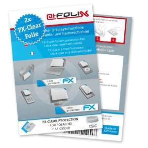 com 2 x atFoliX FX Clear Invisible screen protector for Polaroid CZA 
