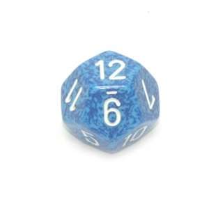  Chessex Speckled 16mm Water d12 Toys & Games