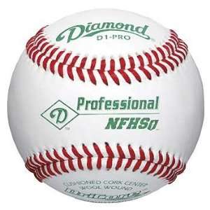  D1 Pro NFHS Baseball (Case of One Dozen Balls)  Sports 
