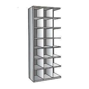  Adder Units for Hallowell Metal Shelving with 21 Bins   12 