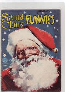 Santa Claus Funnies Comic 4C #91 G+ 1945 Dell Pro grade  