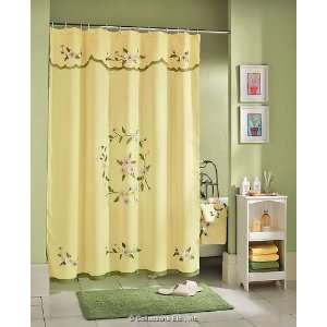 Daisy Flower Bathroom Shower Curtain