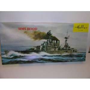  British WW II Battleship HMS Hood   Plastic Model Kit 