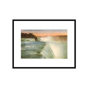 Prospect Point, Niagara Falls, New York Scenic Pre Matted Poster Print 