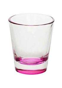 Personalized ENGRAVED Shot glass wedding shooter PINK  
