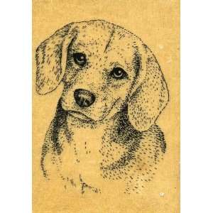  BEAGLE Rubber Stamp Arts, Crafts & Sewing