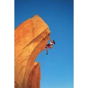  Free Climbing Poster Print