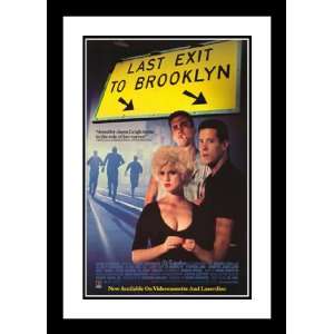 Last Exit to Brooklyn 32x45 Framed and Double Matted Movie Poster   A