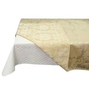 Collection Fifty Nine By Domay 70 Round Quilted Luxe Table Pad White
