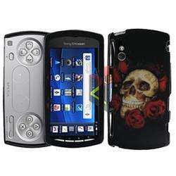 For Sony Ericsson Xperia Play Cover R Skull Hard Case  