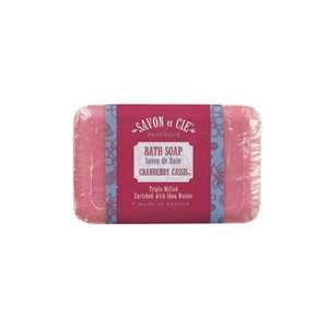  Savon Et Cie Cranberry Cassis Bar Soap 7 oz. Health 