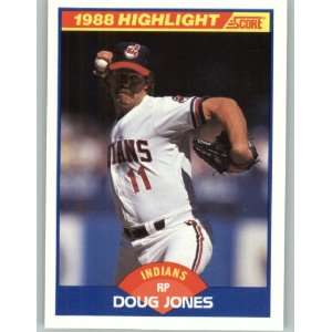  1989 Score #656 Doug Jones HL   Cleveland Indians (Season 