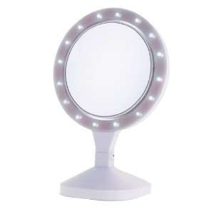  Danielle Enterprises Ultra Led Beauty Vanity Mirror 10x, White 