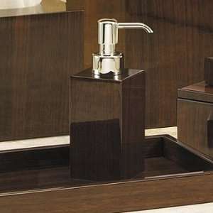  Dante Pump Dispenser   Burnished Brass, Palisander 