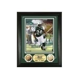  New York Jets Darelle Revis 24KT Gold Coin Photo Mint 