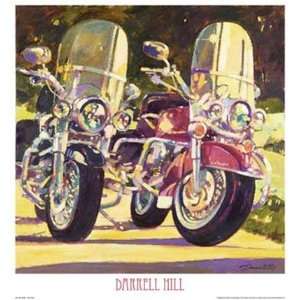   Print With Light Added BRUSHSTROKES Darrell Hill 27x29