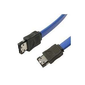  BLUE eSATA to eSATA external cable 20 Inches Electronics