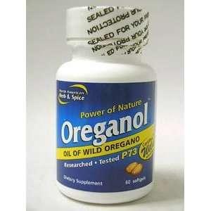 North American Herb & Spice   Oreganol 40 mg 60 gels