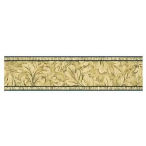  Sanitas Oak Leaf Scroll Wallpaper Border FS040104B