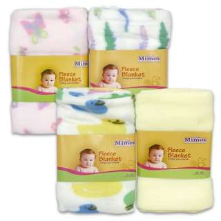   Fleece Receiving Blanket, Baby Shower, Diaper Cake, Safari, Car  