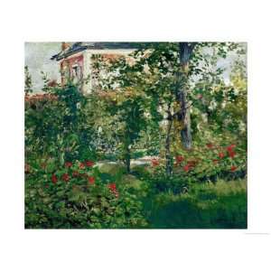  The Bellevue Garden, 1880 Giclee Poster Print by Édouard 