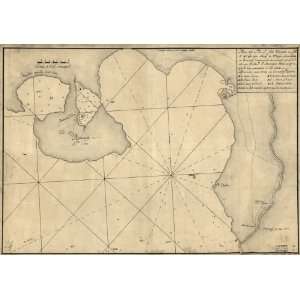  ca 1780 map San Jose Bay, Argentina