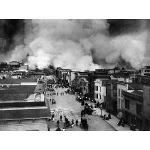  San Francisco Fire of 1906 in the Mission District 8 1/2 X 