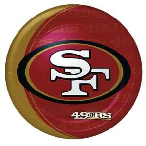  San Francisco 49ers 9 Dinner Plates (8 count) Everything 